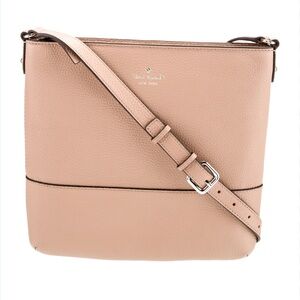 Kate Spade Blush crossbody Bag and matching wallet.